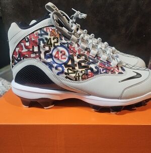 Nike Men’s Griffey 2 "Jackie Robinson Day" MCS Baseball Cleats: New In Box: 10.5